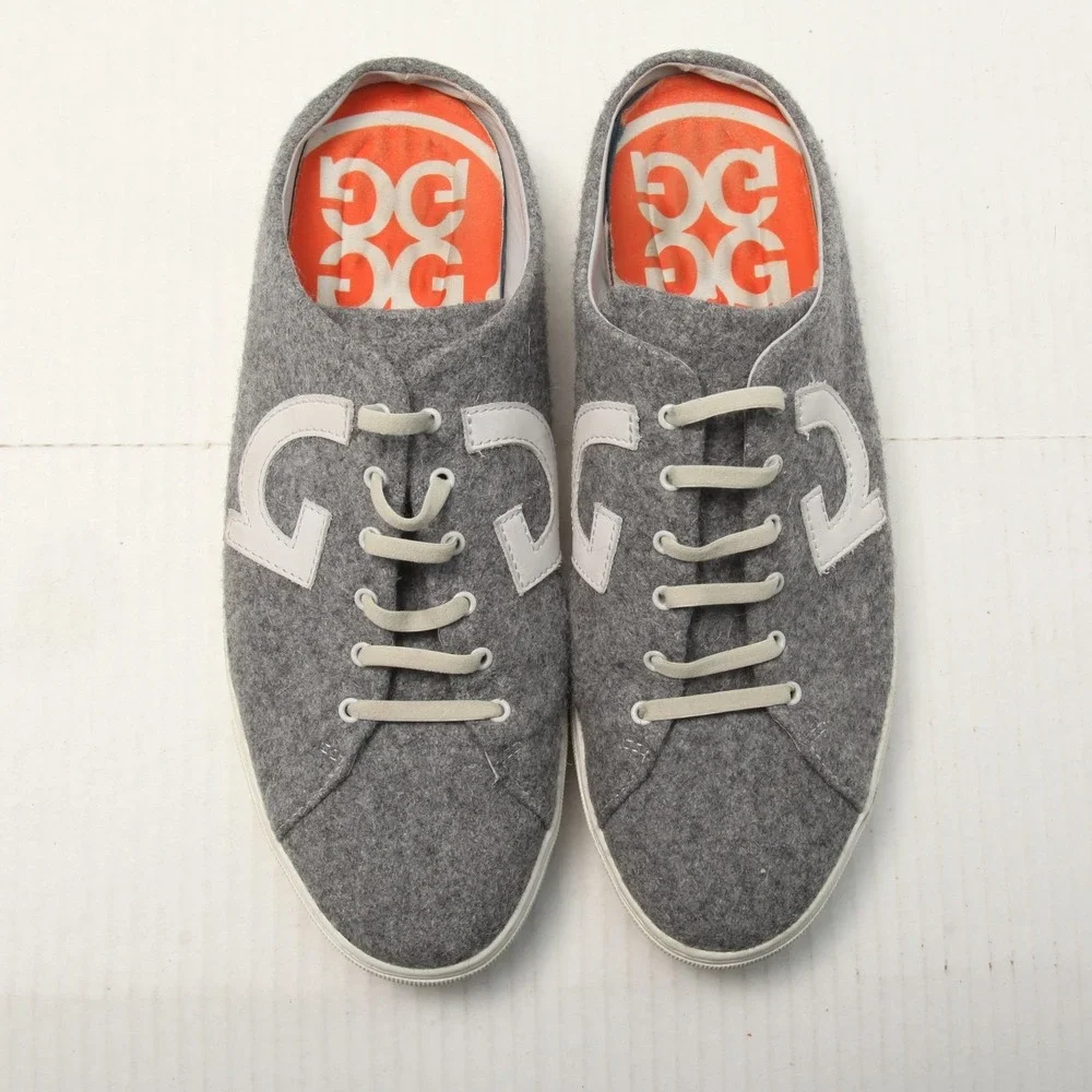 G/FORE Disruptor Wool Mule Sneakers Mens 12 Grey G4MF22F25 Slip On Backless